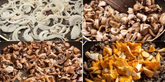 Рецепт лазанья с грибами