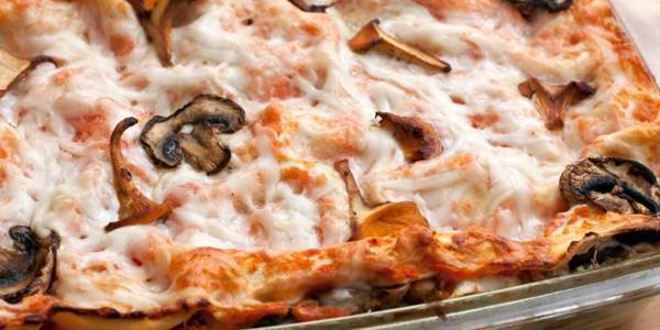 Рецепт лазанья с грибами