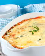 Лазанья с курицей и кабачком