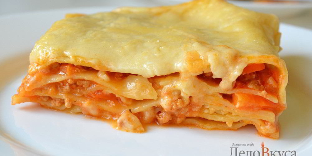 Как приготовить лазанья с мясома