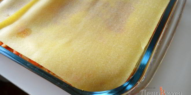 Рецепт лазаний с мясома