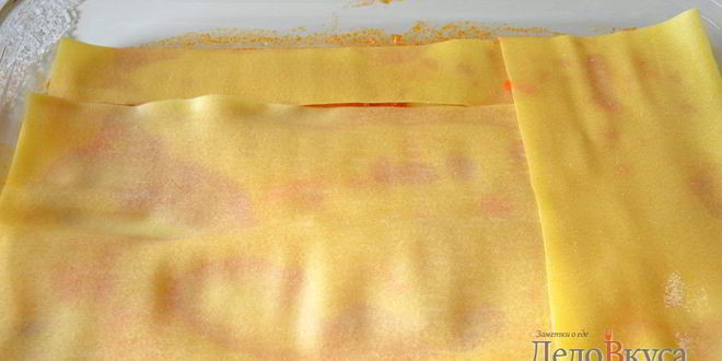 Рецепт лазаний с мясома