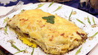 Рецепт Лазанья с рыбой