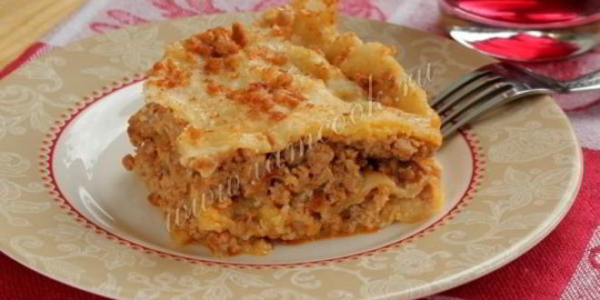 Рецепт лазанья в мультиварке