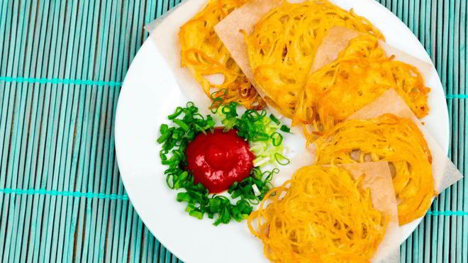 Рецепт Чипсы из спагетти