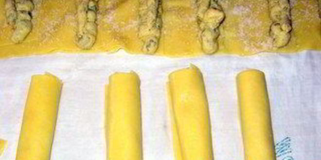 Рецепт домашние каннелони с баклажанами