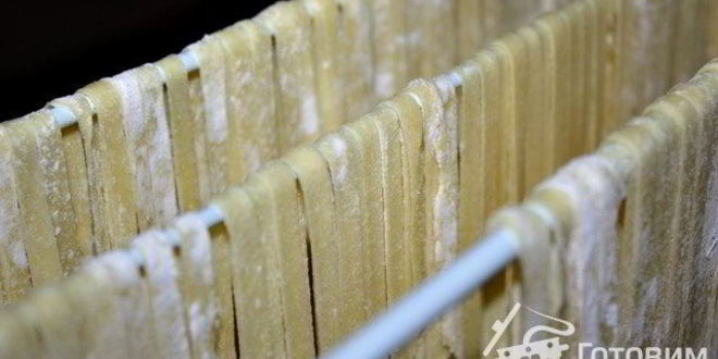 Рецепт домашняя итальянская паста