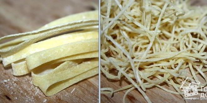 Рецепт домашняя итальянская паста