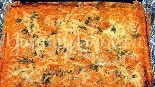 Рецепт Фаршированные каннеллони, запеченные с сыром