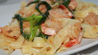 Рецепт Флорентийская паста с креветками