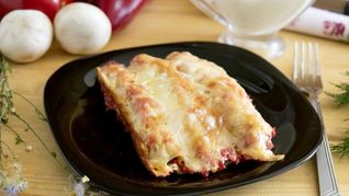 Рецепт Каннеллони, фаршированные грибами