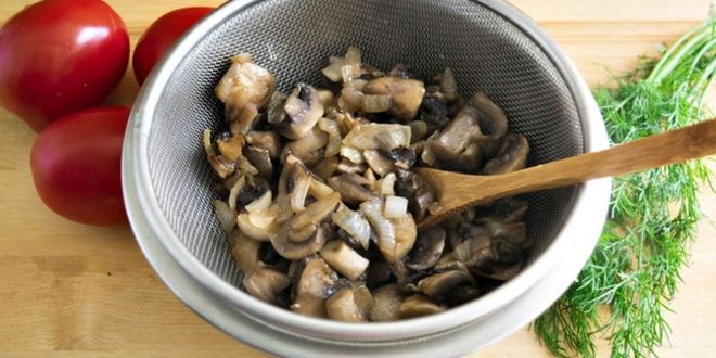 Рецепт каннеллони, фаршированные грибами