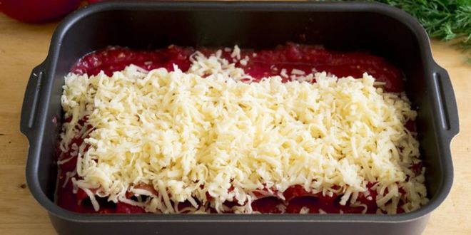 Рецепт каннеллони, фаршированные грибами