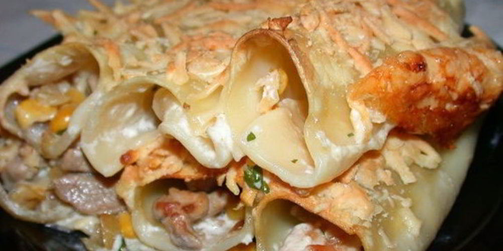 Как приготовить каннеллони, фаршированные курицей и грибами