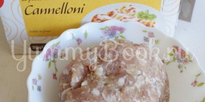 Рецепт каннеллони с фаршем в томатном соусе