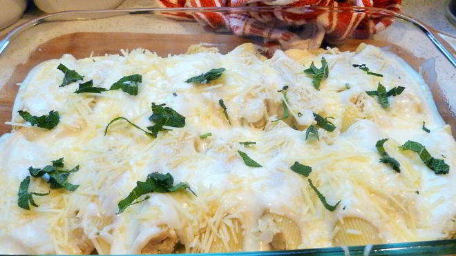 Рецепт Каннеллони с индейкой