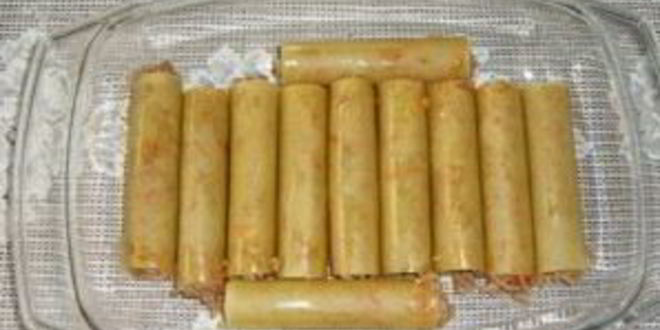 Рецепт каннеллони с индейкой