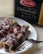 Каннеллони с маково-вишневой начинкой