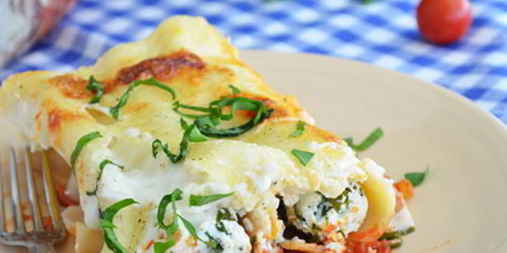 Как приготовить каннеллони с рикоттой и черемшой