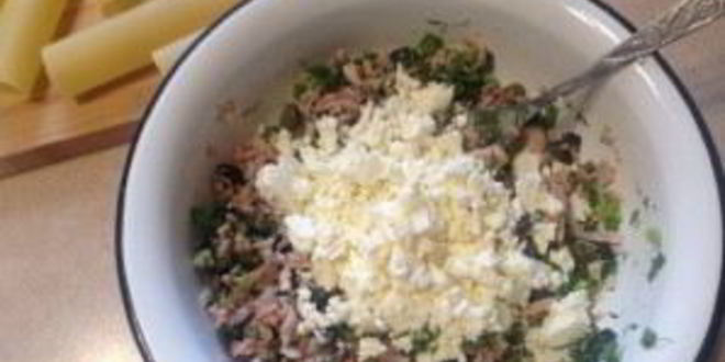 Рецепт каннеллони с тунцом в помидорном соусе