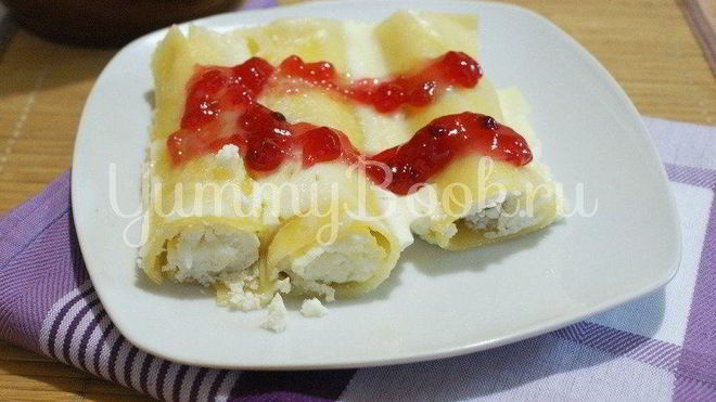 Рецепт Каннеллони с творогом