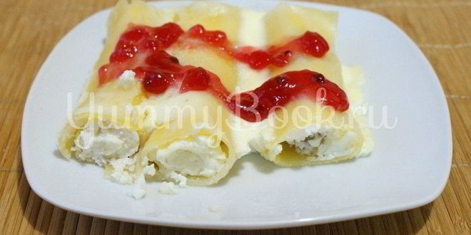 Рецепт каннеллони с творогом