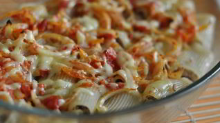 Рецепт Макароны фаршированные в духовке