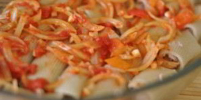 Рецепт макароны фаршированные в духовке