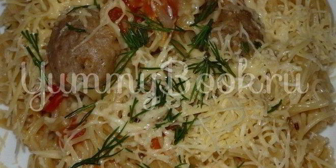 Рецепт макароны паутинка по-быстрому из мультиварки