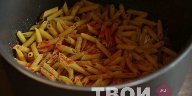 Рецепт макарон по-флотсков в мультиварке