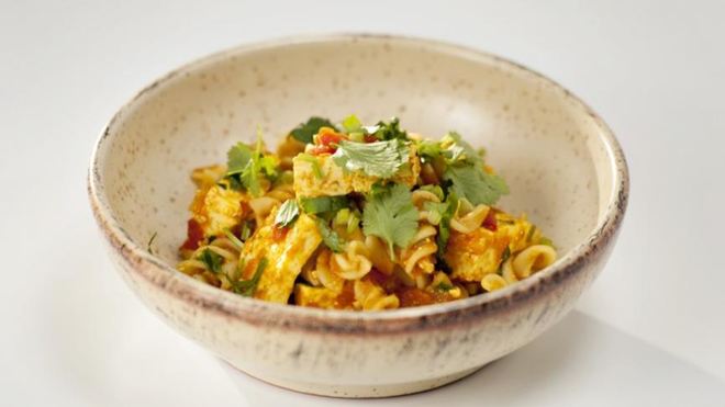 Рецепт Макароны по-индийски