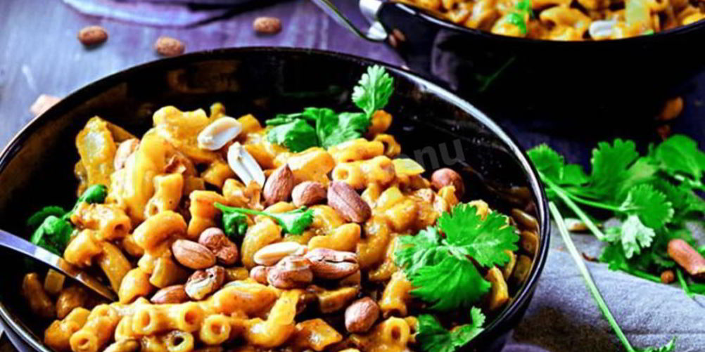 Как приготовить макароны рожки по вегетариански