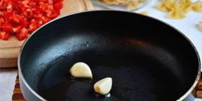 Рецепт макароны с болгарским перцем