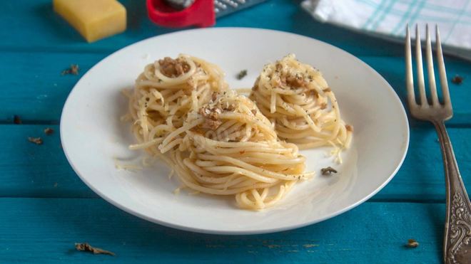 Рецепт Макароны с говядиной и соусом болоньезе