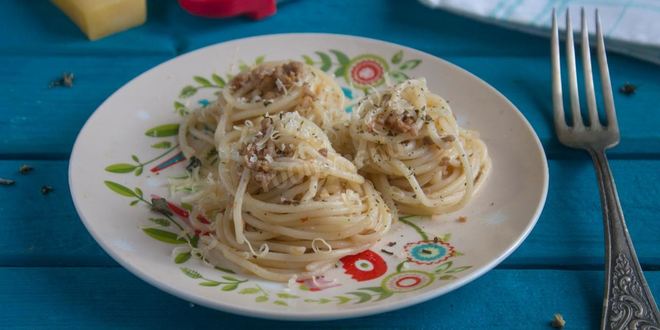 Рецепт макароны с говядиной и соусом болоньезе