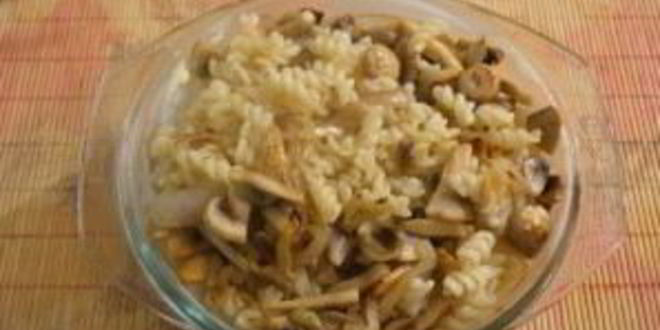 Рецепт макароны с грибами в духовке