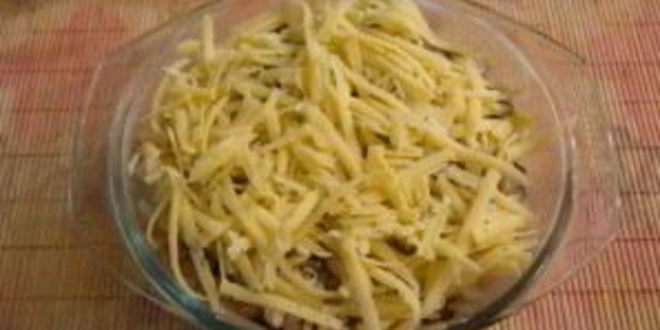 Рецепт макароны с грибами в духовке