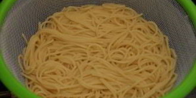 Рецепт макароны с кальмарами