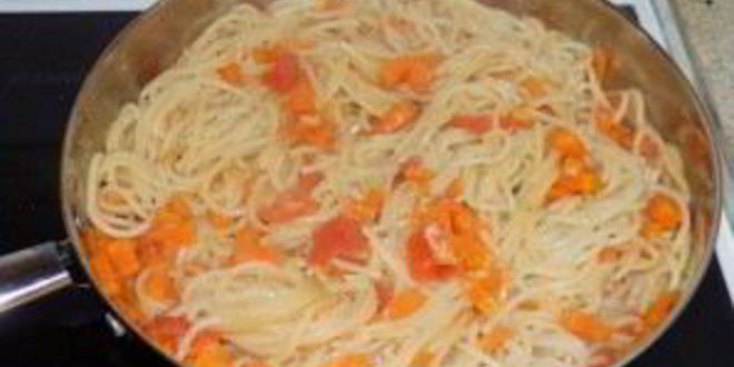 Рецепт макарон с консервированного сайроя