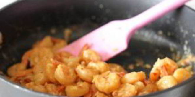 Рецепт макароны с креветками