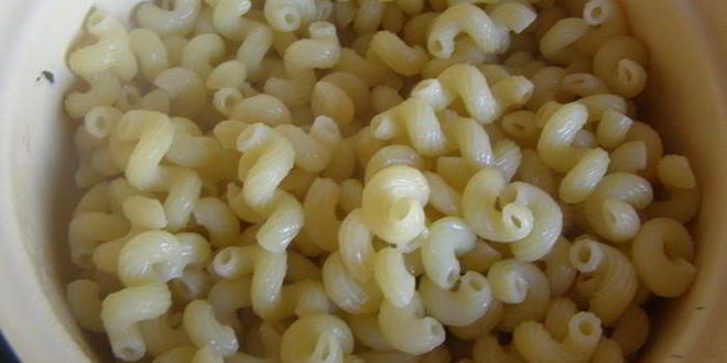 Рецепт макароны с курицей и тыквой