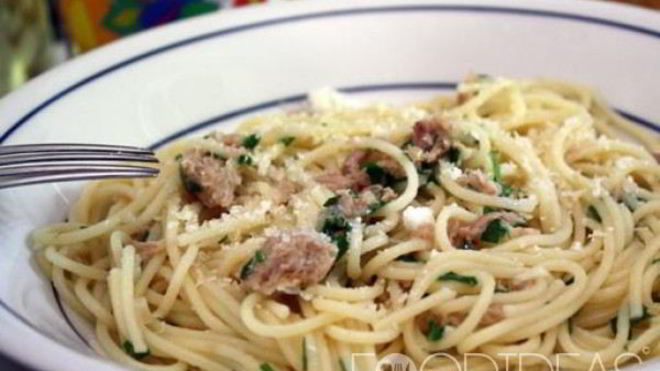 Рецепт Макароны с тушенкой