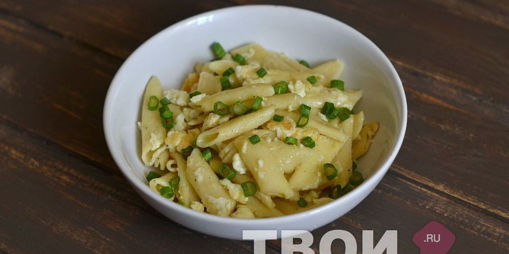 Рецепт макароны с сосисками