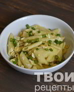 Макароны с яйцом