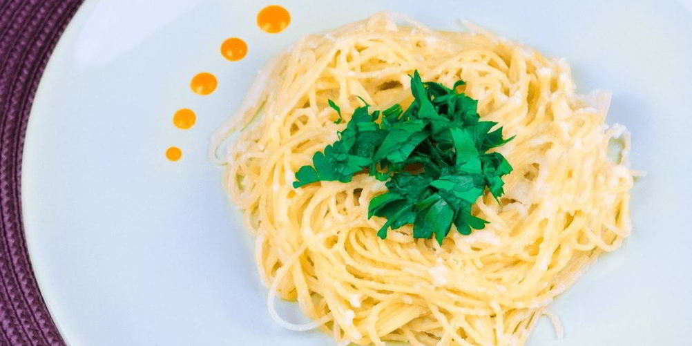 Как приготовить низкокалорийная паста альфредо