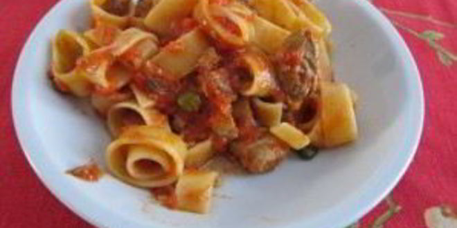 Рецепт паста каламарата с рыбным соусом