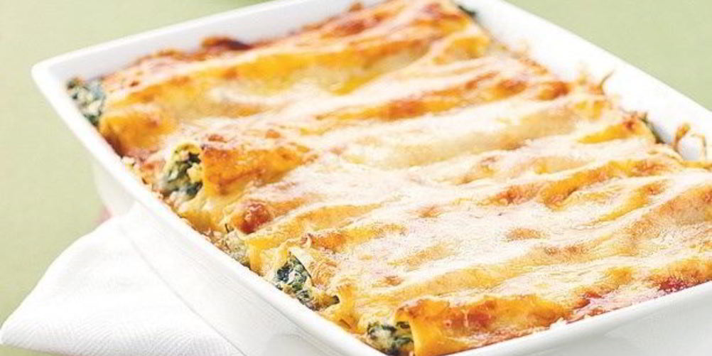 Как приготовить паста каннеллони с овощами с сыром и соусом бешамель