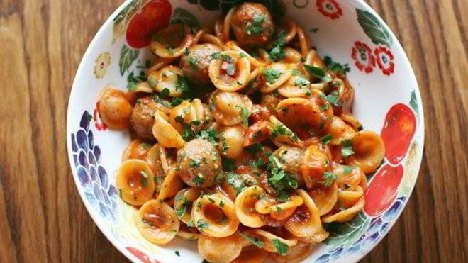 Рецепт Паста орекьетте алла Романо