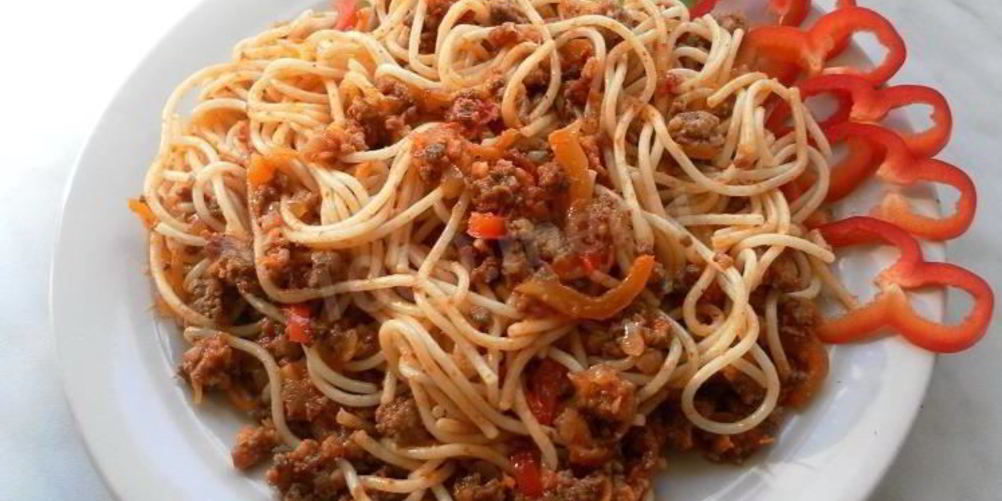 Как приготовить паста с фаршем и овощами