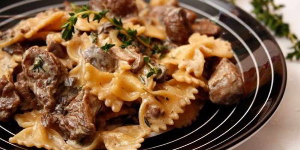 Как приготовить паста с индейкой и грибами